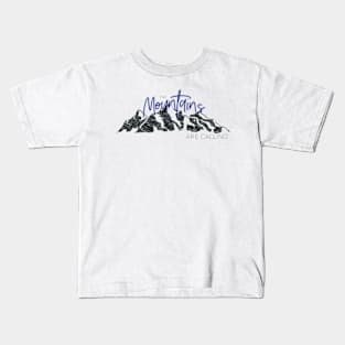 The Mountains are Calling Kids T-Shirt